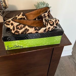 Sam Edelman loafers, animal print size 6.5